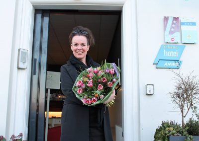 collega Marleen 10 jaar in dienst